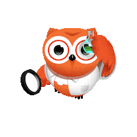 agrader science study owl lab Sticker