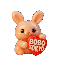 bobotokyo love bobobobo bobo tokyo love bobo tokyo Sticker