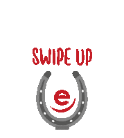 ehorses up swipe horse swipeup Sticker