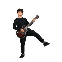 Guitar Metal Sticker by Robin Kingmaker