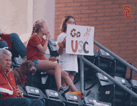 Fight On Southern Cal GIF by USC Trojans