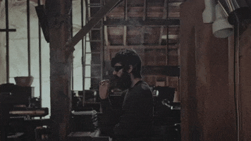 merge records a productive cough GIF by Titus Andronicus