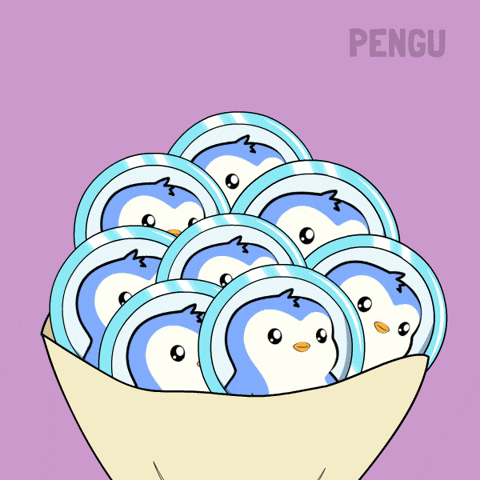Crypto Hello GIF by Pudgy Penguins