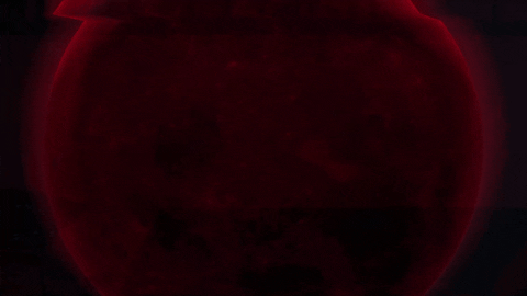 BonsaiCollective giphyupload video games glitch effect red moon GIF