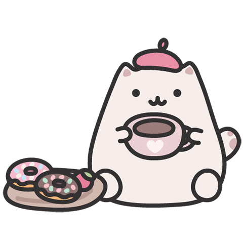 Cat Pink Sticker