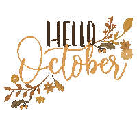 Fall Hello Sticker