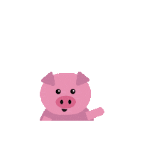 Petilandia animals pet pets pig Sticker