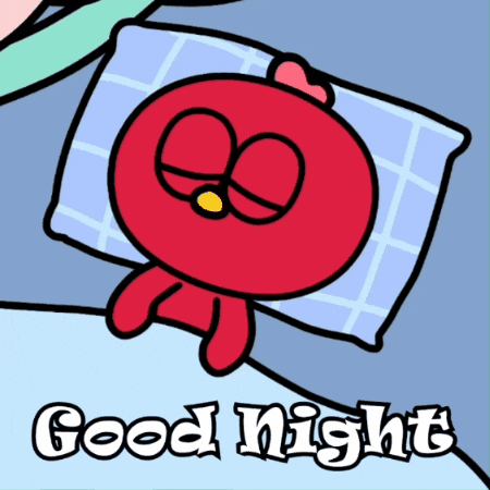 Tired Good Night GIF