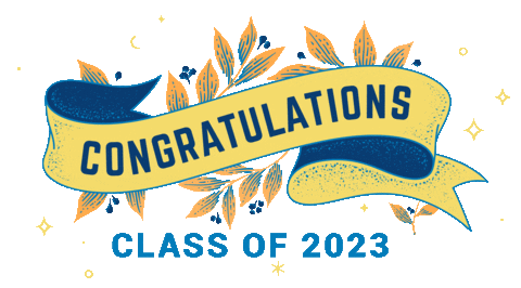 Graduation Class Of 2023 Sticker by MBRU