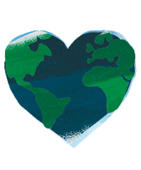 World Earth Sticker by Yeo Valley