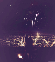kisses firework GIF