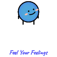 Feelings Feel Sticker by Mindline.sg