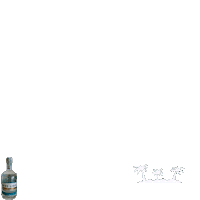 Blue Light Sticker by Blue Light Caribbean Gin