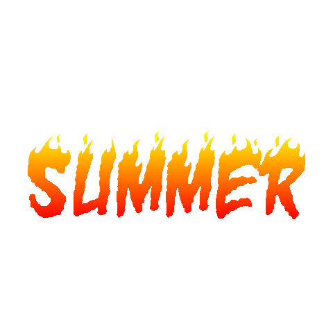 summer melting Sticker