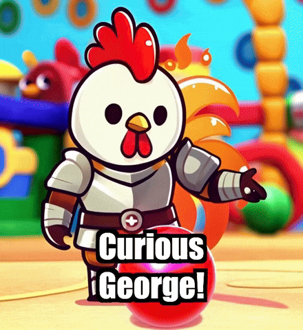 Curious George Toys GIF by Zorooster