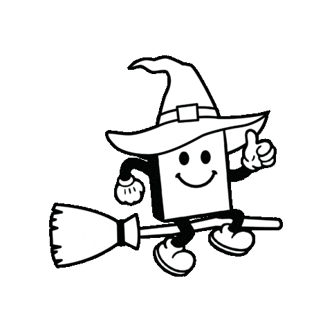 Halloween Witch Sticker by Hamilton Day
