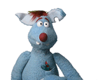 Happy Puppet Sticker by SRTL