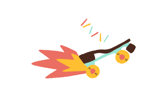 Fire Roller Sticker