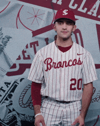 Bronco Baseball GIF by Santa Clara Broncos