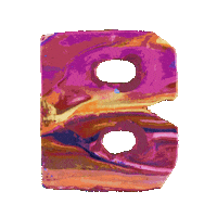 B Alphabet Sticker by angie amaro