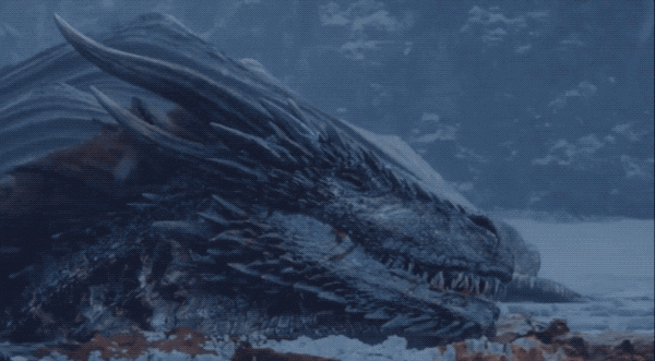vulture giphyupload game of thrones ice dragon GIF