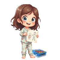 Boys Girls Sticker