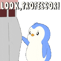 Look Penguin Sticker by Pudgy Penguins