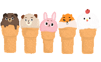Ice Cream Fanart Sticker