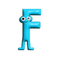 Alphabet Letters Sticker by Flocksy