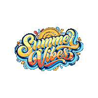 Summer Vibes Sticker by Curacao FTW