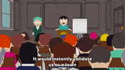 town hall randy marsh GIF by South Park 