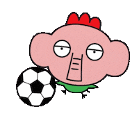 動物 ピンク Sticker by PHADS
