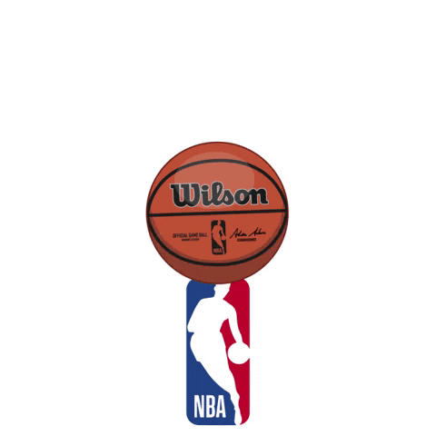 Nba Logo Basketball GIF by SportsManias