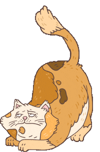 Bored Grumpy Cat Sticker by helenejeanbon