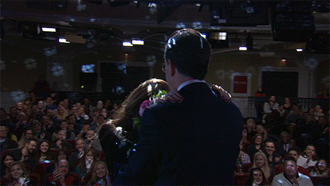 stephen colbert prom dance GIF by The Late Show With Stephen Colbert
