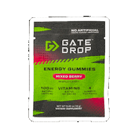 GateDrop energy energy gummies gatedrop gtdrp Sticker