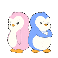 Angry I Love You Sticker by Pudgy Penguins