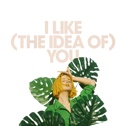 bad ideas i like the idea of you Sticker by Tessa Violet