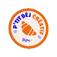 Croissant Sticker by STUDIO BIM!