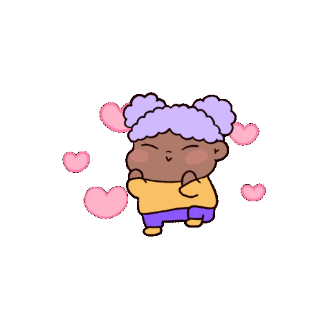 Joy Hearts Sticker by Happy Homies