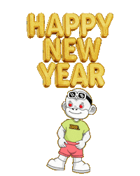 Happy New Year Feliz Ano Novo Sticker by Zhot