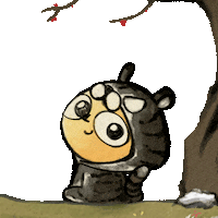 Cartoon Love Sticker