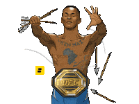 Israel Adesanya Ufc Sticker by Setanta Sports