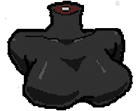 LaenMo pixel boobs tits breast Sticker