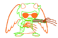 Dave Strider Nepeta Leijon Sticker
