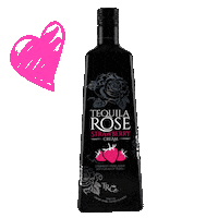 LoveTequilaRose love hearts tequila rose Sticker