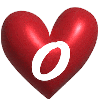 O Font Sticker