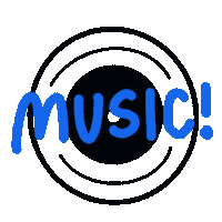 aiko_illustration music record now playing 音楽 Sticker