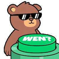 Hurry Up Waiting Sticker by BEARISH