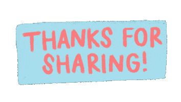 Thanks For Sharing Photo Sticker by Amazon Photos
